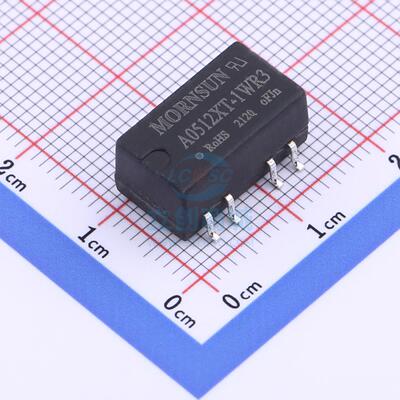 DC-DC电源芯片 A0512XT-1WR3 SMD,15.24x11.4x7.25mm MORNSUN(金