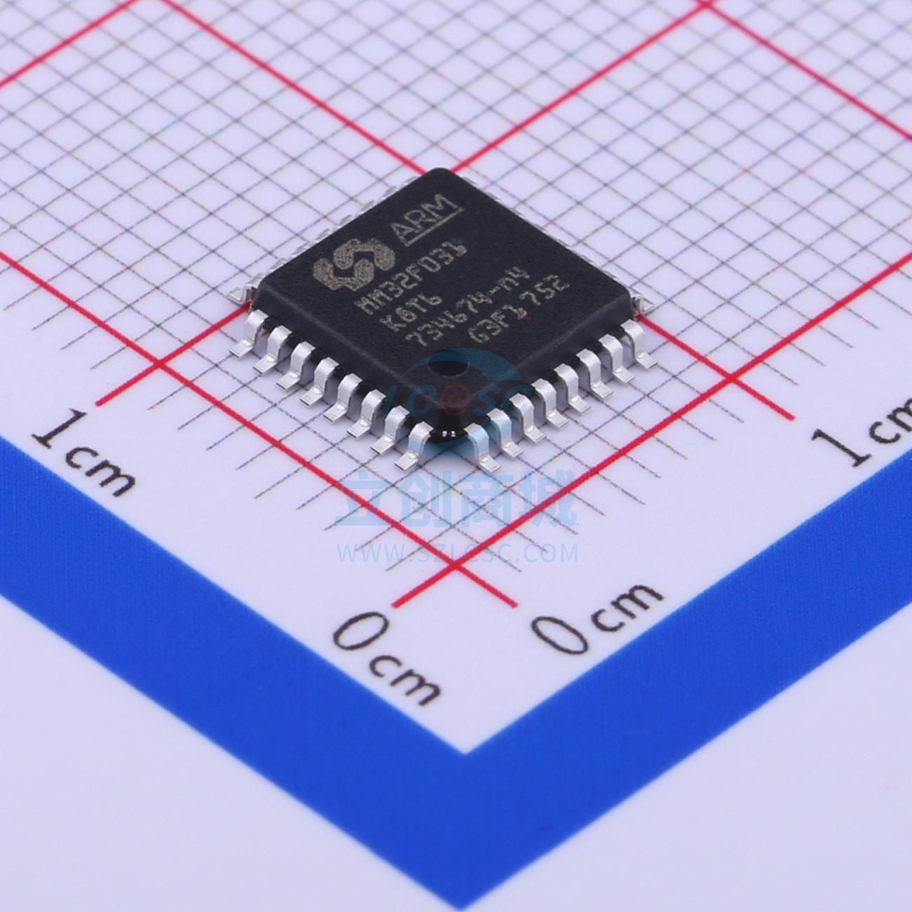 单片机(MCU/MPU/SOC) MM32F031K8T6 LQFP-32 全新原装进口