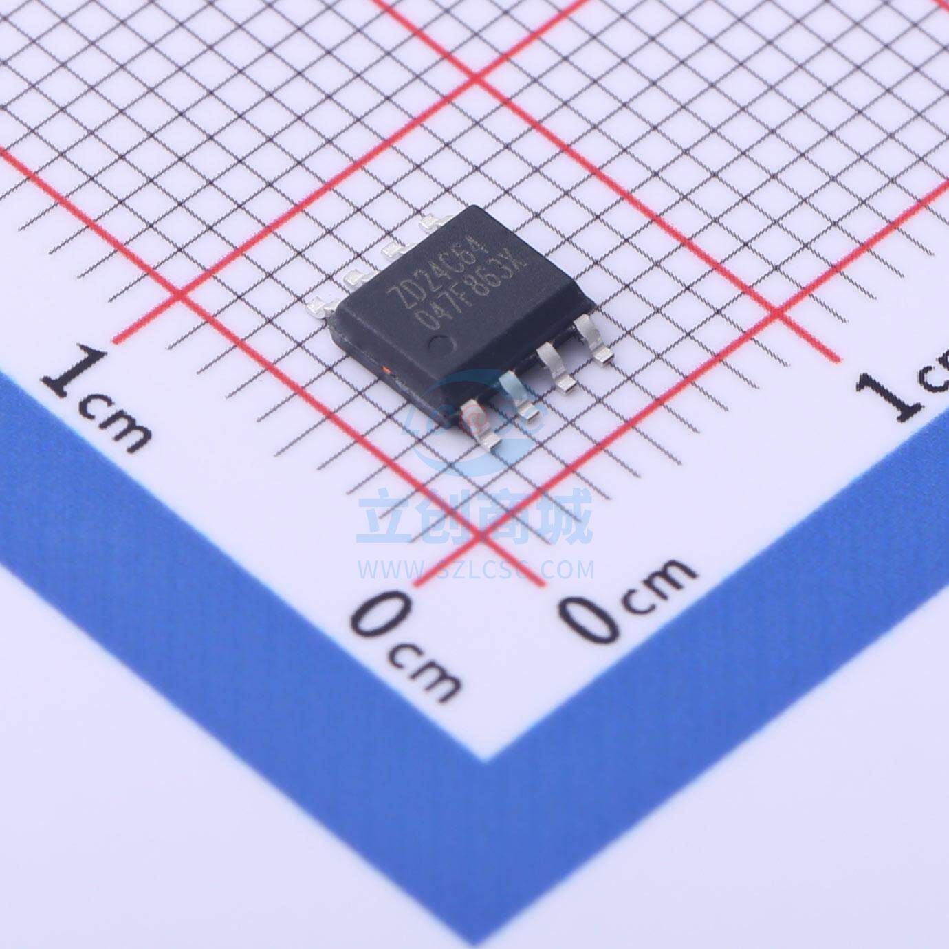 EEPROM ZD24C64A-SSGMB SOP-8-150mil Zetta(澜智)