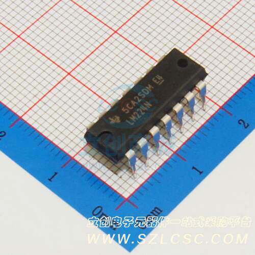 运算放大器 LM224N DIP-14 TI()