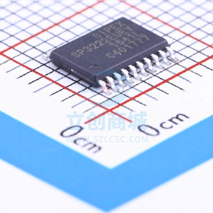 RS232芯片 SP3222EUEY-L/TR TSSOP-20 MaxLinear