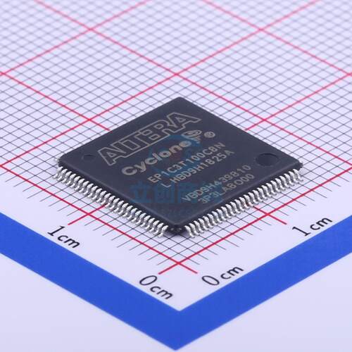 可编程逻辑器件(CPLD/FPGA) EP1C3T100C8N TQFP-100_14x14x05P 全