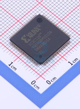 可编程逻辑器件(CPLD/FPGA) XC2C128-7VQ100I VQFP-100(14x14) 全