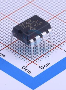 单片机(MCU/MPU/SOC) PIC10F202-I/P DIP-8 MIC 全新原装进口