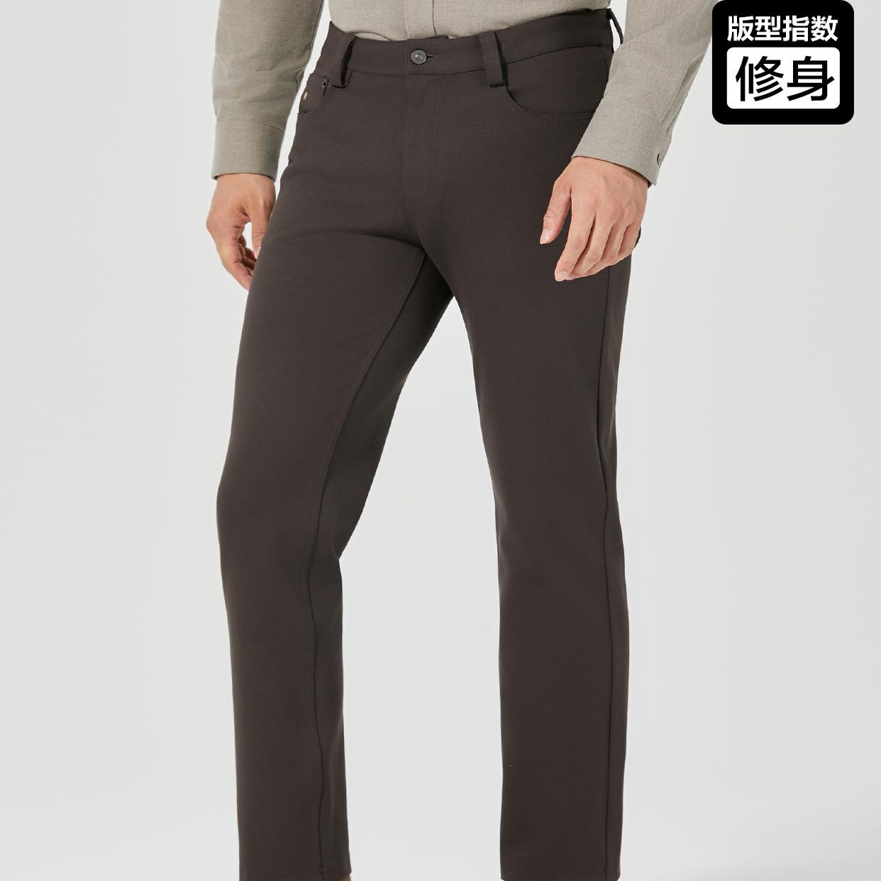 25DXK30101利郎正品商场同款2025新款时尚休闲裤长裤吊牌价699元