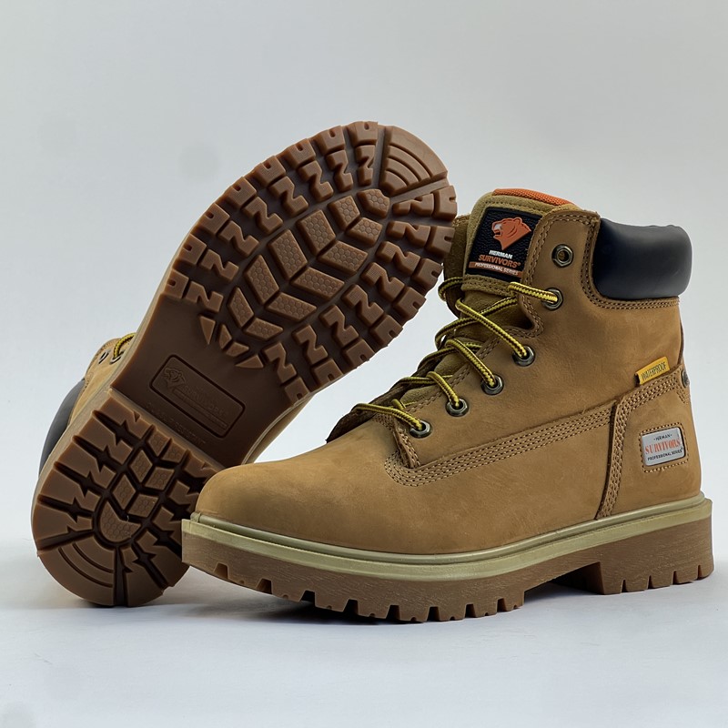 工作靴户外防水徒步登山鞋防踢撞