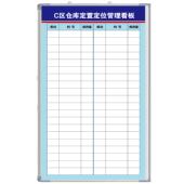 仓库定位看板仓库定置库位管理看板白板定制仓库物料库位信息白板