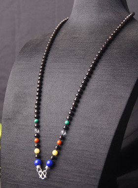 南红印尼椰蒂蜜蜡挂绳佛牌链子