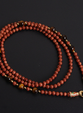 泰国佛牌天然翡翠吊坠绳毛衣链