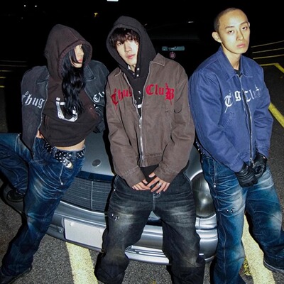 Thugclub联名刺绣水洗牛仔夹克