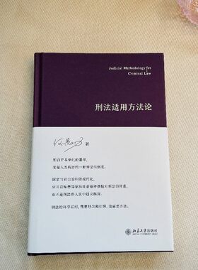 正版 刑法适用方法论 何荣功 北京大学出版社 刑法适用基本立场方法论形式实质行为被害事实规范原则 司法机关办案律师研究生学习