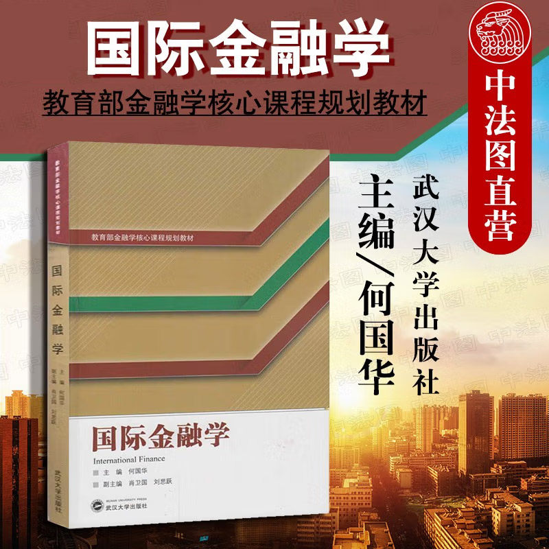 正版 国际金融学 何国华 武汉大学出版社 人民币离岸市场 金融教材 国际金融学科基础理论课 国际金融学大学教材  9787307187245