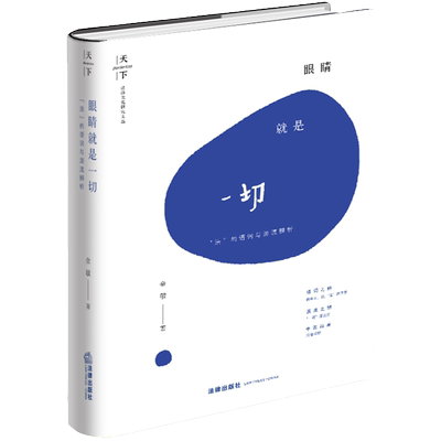 正版 2019天下系列：眼睛就是一切：“法”的语词与源流辨析 金敏著 源流之辨 语词之辨 辨析中西法律传统 严复案语 法律出版社