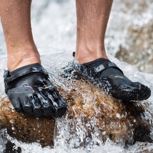 Vibram涉水五指鞋 浆板冲浪钓鱼漂流潜水浮潜防滑防割速干溯溪鞋