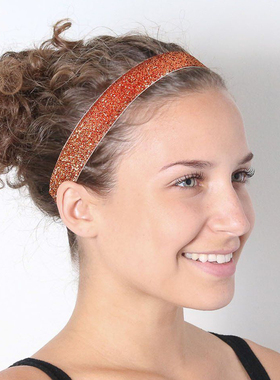 运动发带Sweaty Bands 女闪片blingbling 瑜伽发带儿童跑步导吸汗