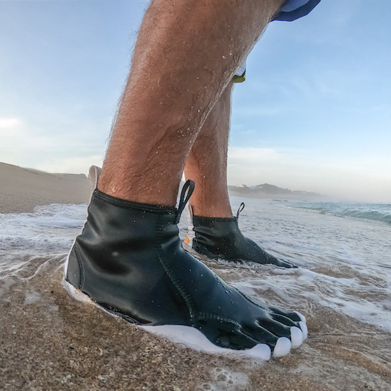 Vibram五指涉水鞋 氯丁橡胶保暖防寒冲浪浮潜浆板防滑防割潜水鞋
