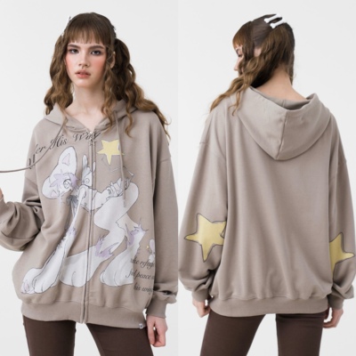 sixthdimension美式复古少女外套