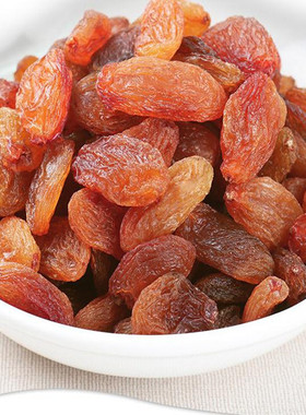 新疆红色葡萄干中大粒冰粉烘焙糕点红提子干小粒5斤包邮20斤整箱