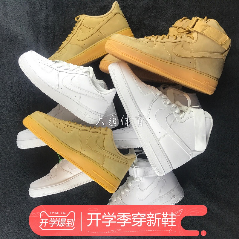 Nike Air Force AF1 ¿Õ¾üÒ»ºÅ Low Mid СÂ󴿰׵ͰïÖаï¸ß°ï°åЬ