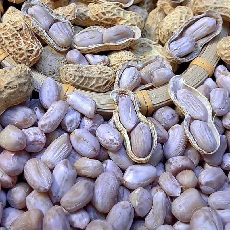 广东乡味特产炒货小吃水煮咸干花生太阳花生仁软糯鲜食品健康零食