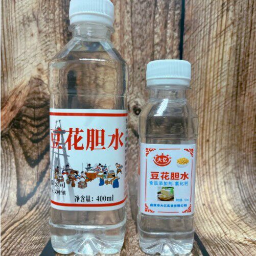 四川盐卤400毫升胆水自贡做泸州豆腐旦巴内酯点豆花的凝固剂