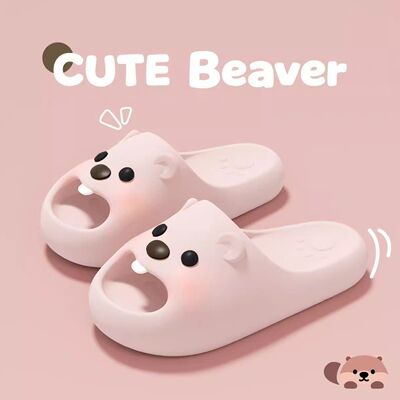可爱阿狸EVA厚底凉拖2025
