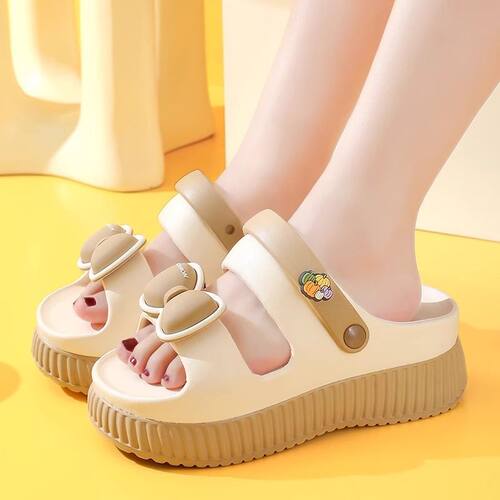 新年厚底拖鞋女夏网红时