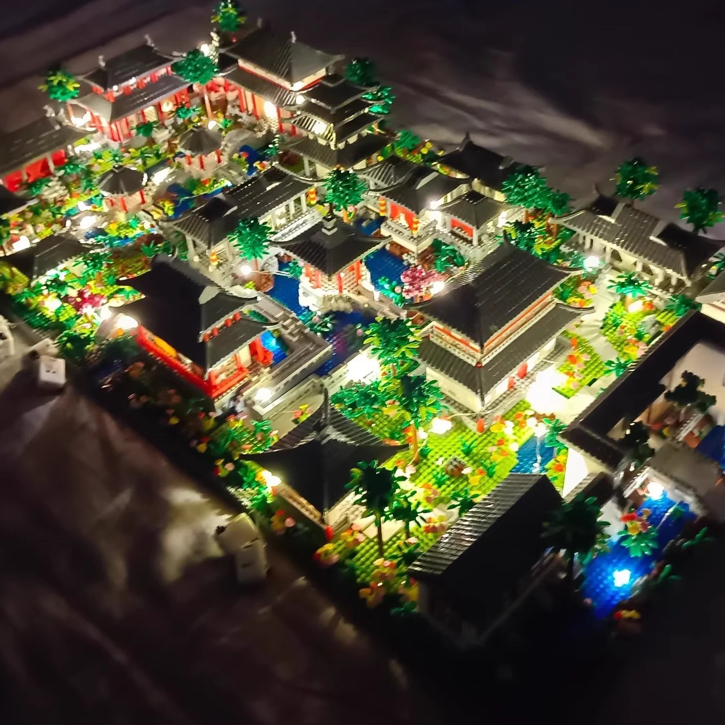 哲高积木紫禁城模型建筑手办