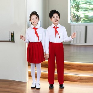 国庆儿童大合唱表演服演出服男女童校服学院风套装幼小学生运动会