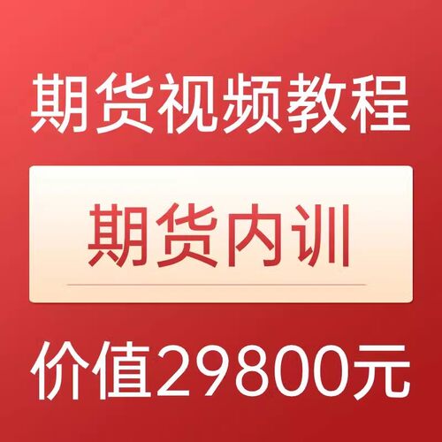 期货交易课程 日内波段交易系统 从入门到精通 高清视频