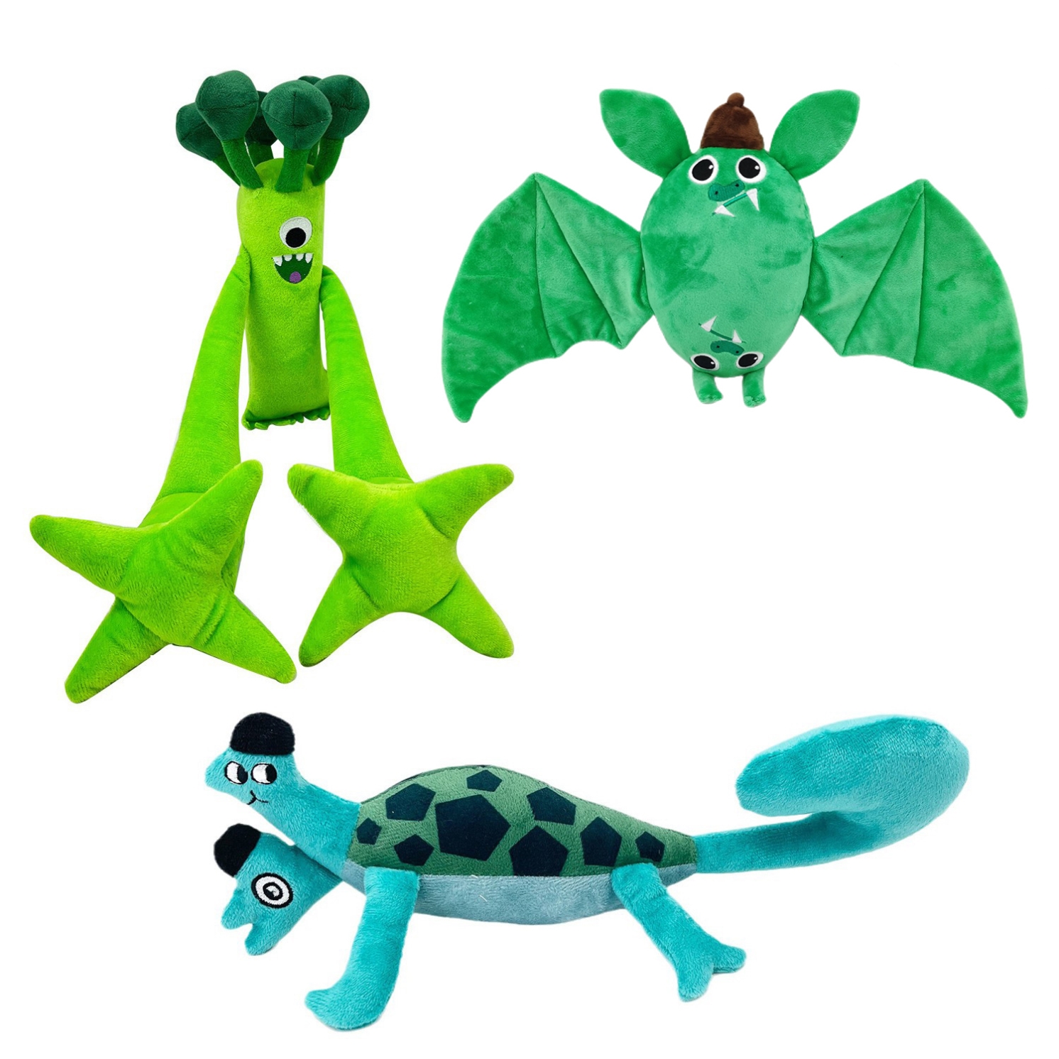 班班花园毛绒公仔儿童玩具