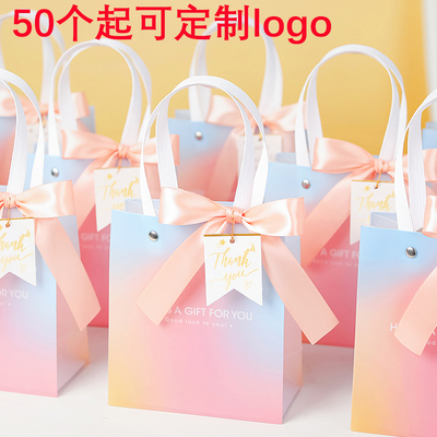 伴手礼手提袋生日礼物包装盒服饰