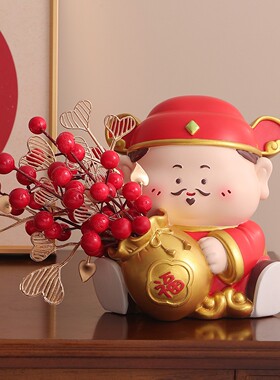 入户玄关树脂摆件客厅桌面电视柜