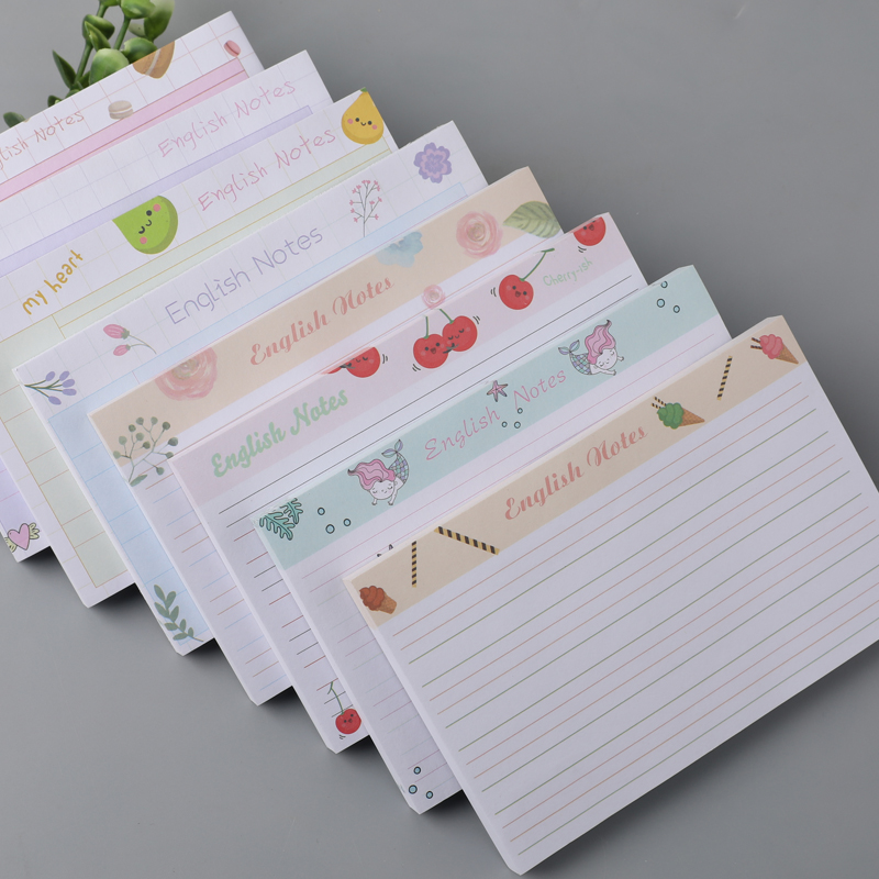卡通英语便利贴N次贴便条纸贴