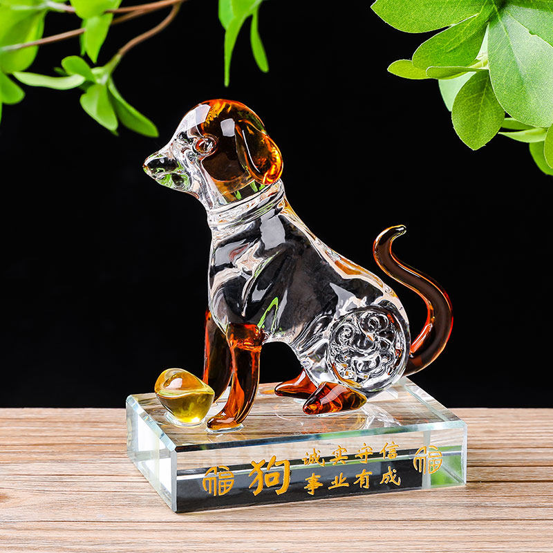十二生肖生肖狗猪鼠摆件装饰品