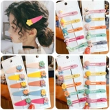 Детская заколка для волос, детский аксессуар для волос, мультяшные шпильки для волос, в цветочек