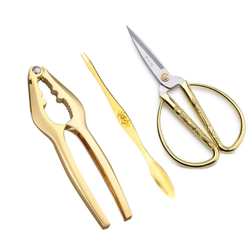 包邮吃蟹工具家用大闸夹子套装