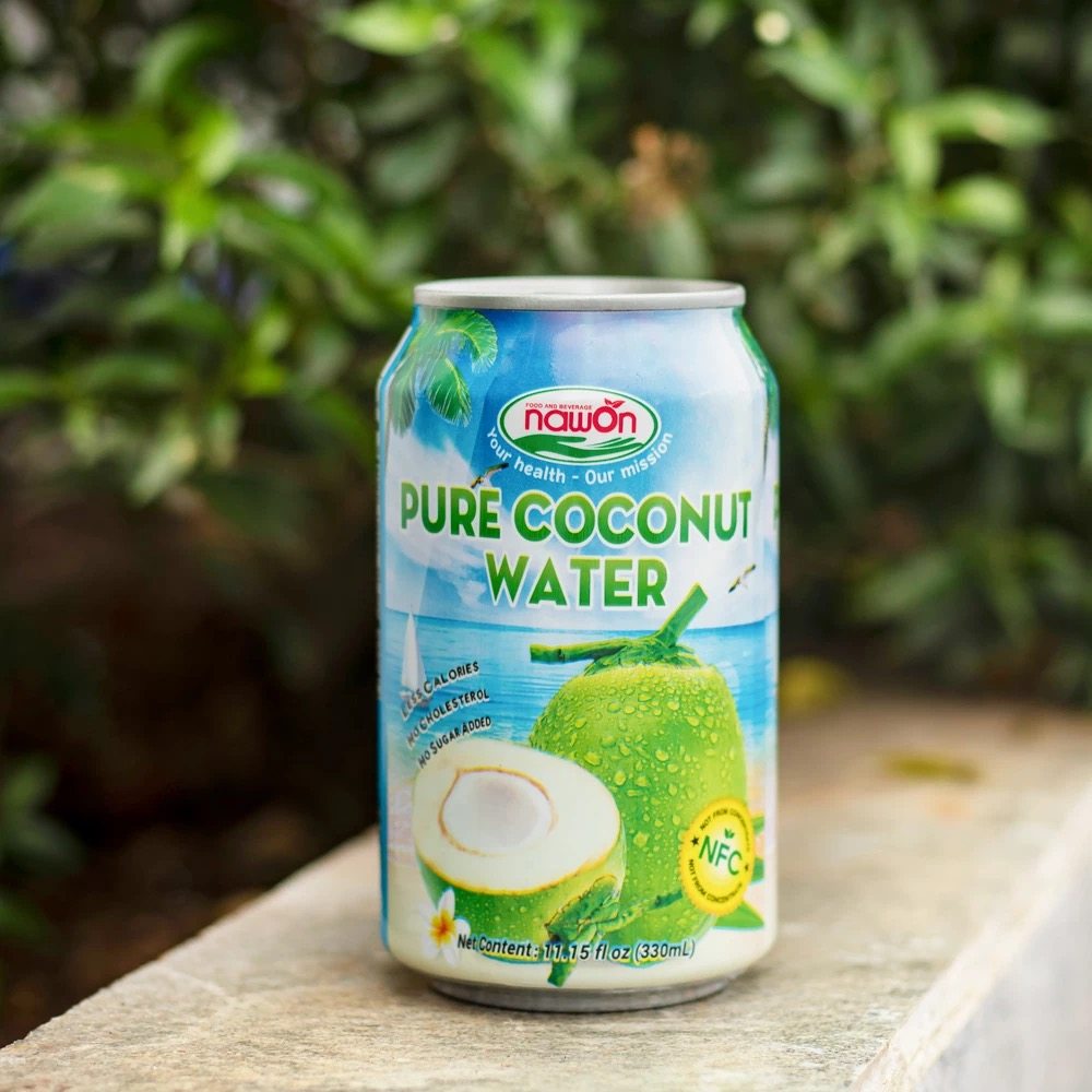 拍一发二越南进口0添加纯椰子水带果肉330ml 补电解质孕妇儿童0脂