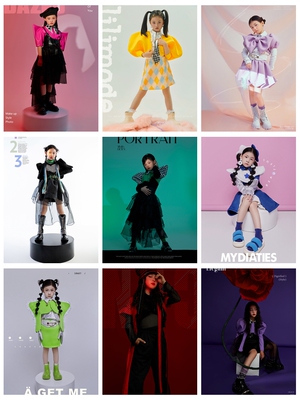 儿童摄影服装影楼女孩写真裙子潮