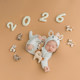 2026满月字母马道具新生儿摄影服装 初生婴儿拍照衣服影楼马年主题