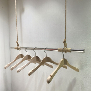 服装店展示架吊顶悬挂陈列