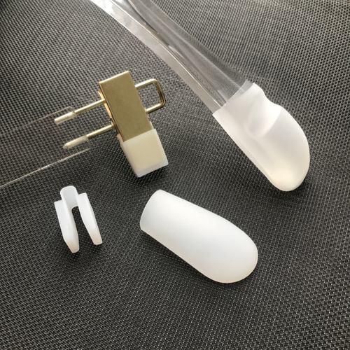 亚克力衣架防摔护套防滑套硅胶服装店木防滑条垫防滑贴裤夹保护套