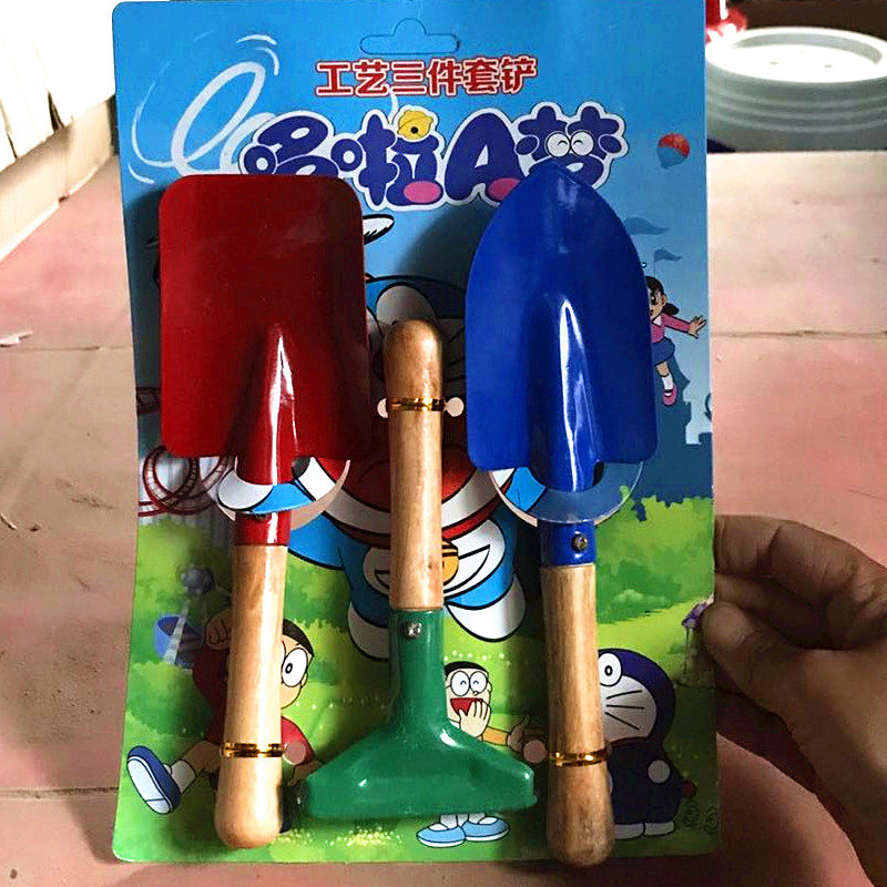 园艺工具三件套铲子家用种菜养花木柄铁锹耙迷你多肉小铲子阳台,鲜花速递/花卉仿真/绿植园艺,铲子,淘宝优惠券,粉丝福利购,淘宝优惠卷