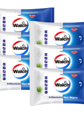 威露士洁肤湿巾10片袋装家用多用途清洁去污杀菌湿纸巾便携式小包