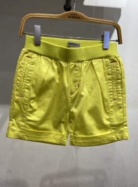 夏季 男童 黄色 高腰纯棉休闲裤梭织短裤 169元