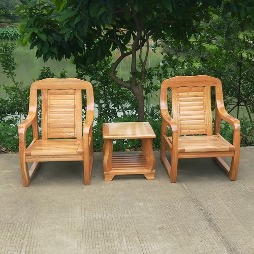 中式全实木沙发组合客厅三人位简约冬夏两用经济型办公家具小户型