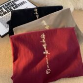 男女童国风短袖 上衣 宽松简约百搭潮牌港风半袖 印花t恤夏季 新中式