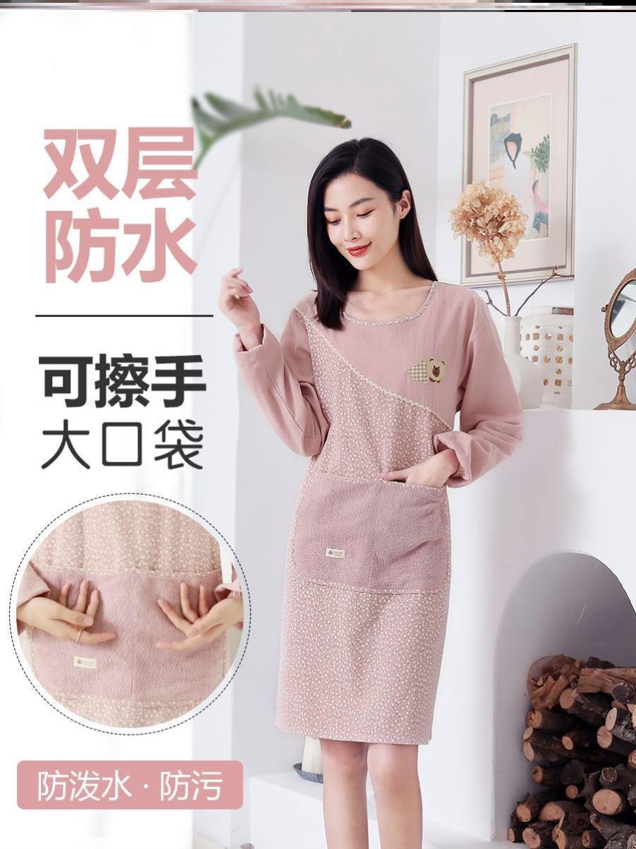 围裙工作服 耐脏 夏天 上班围围裙
