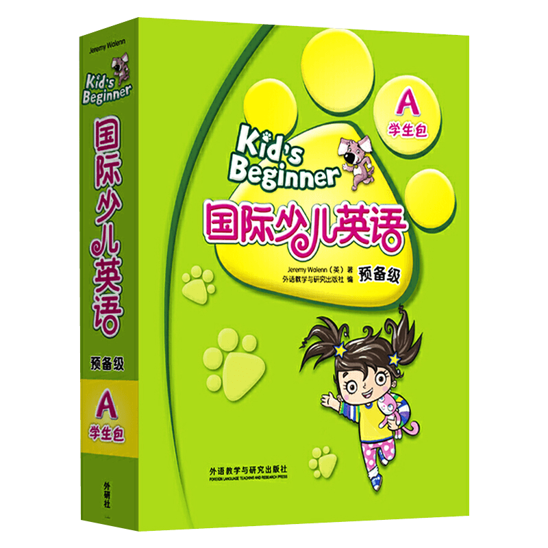 kid's Beginner剑桥国际少儿英语预备级A预备级a学生包外研社外语教学与研究出版社适合4-6岁少儿英语通用培训教材书少儿英语课本