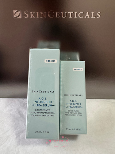 现货国柜版正品 修丽可新品Age紧致提升抗糖抗皱精华15ml/30ml